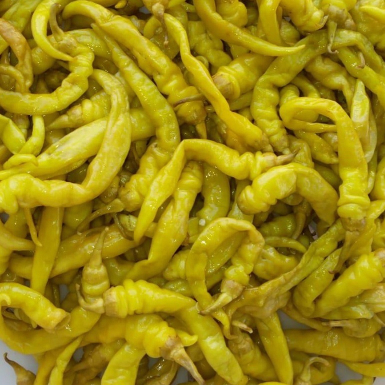 Macedonian hot pepper marinaded.