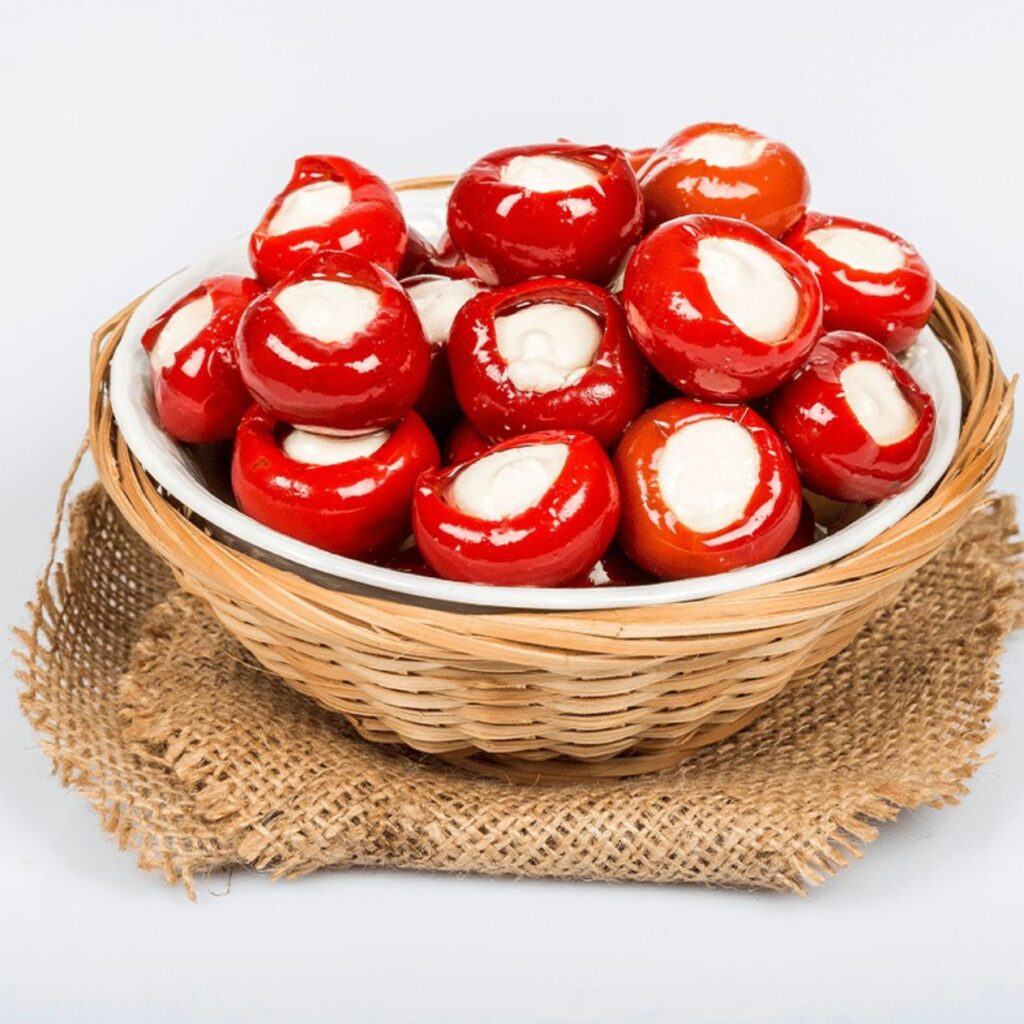 Macedonian hot pepper marinaded.