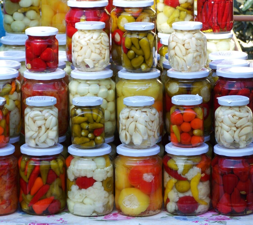 pickled vegetables, pickles, food-2110970.jpg
